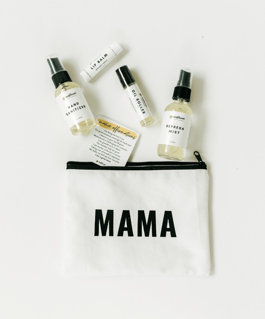 Self Care Mama Pouch Bundle in - Bath & Body Gift Set photo