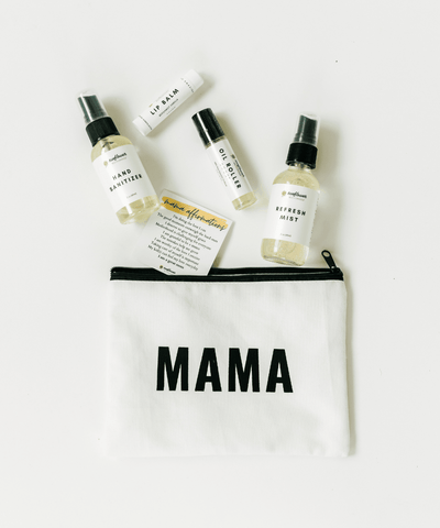 Self Care Mama Pouch Bundle in - Bath & Body Gift Set photo