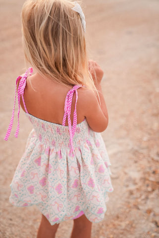 Floral Fancies Scallop Tunic Set - SwagglyLife Home & Fashion