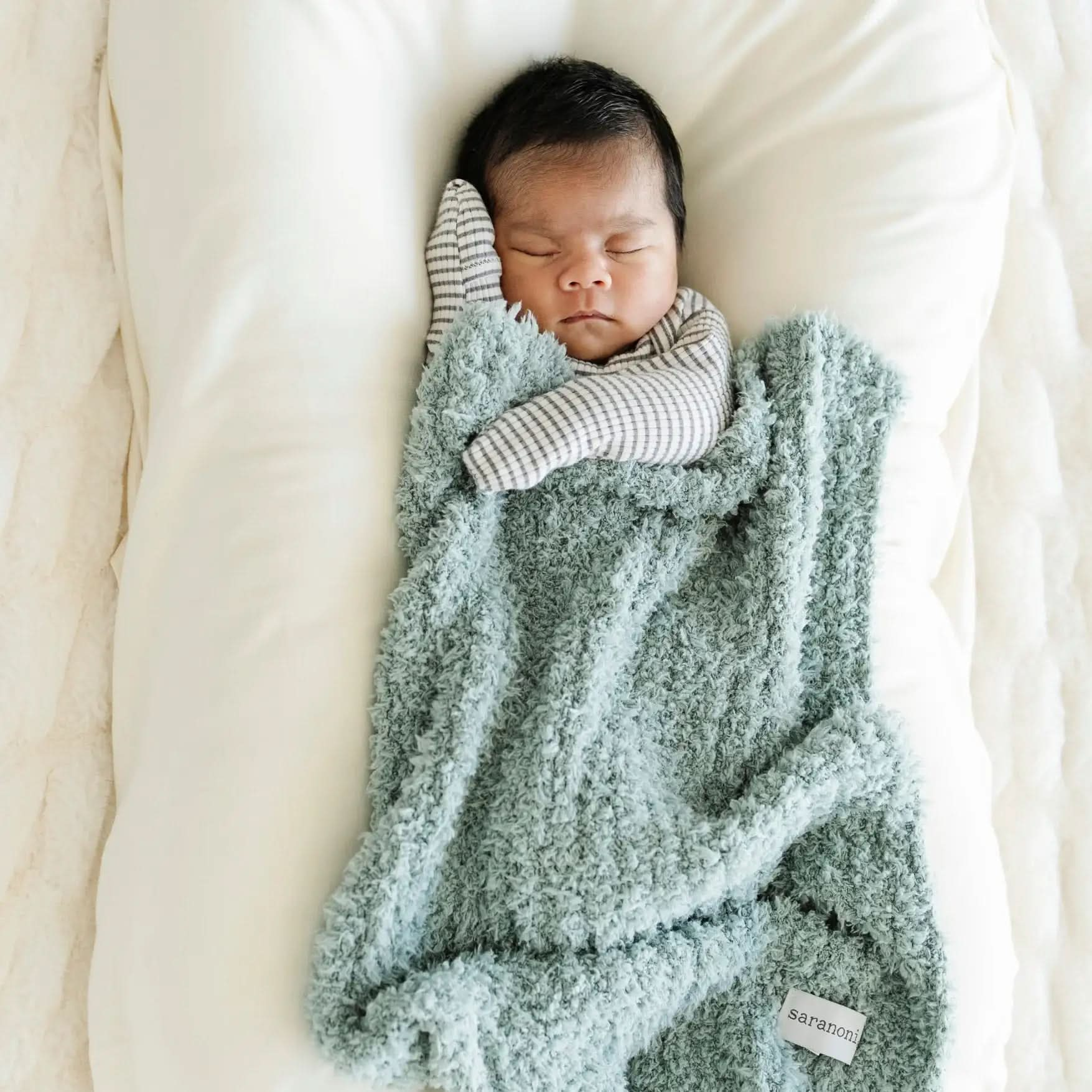 Saranoni Ribbed BAMBONI® Mini Blankets