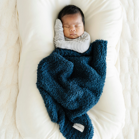 BAMBONI® MINI BLANKETS in Nautical Blue - photo