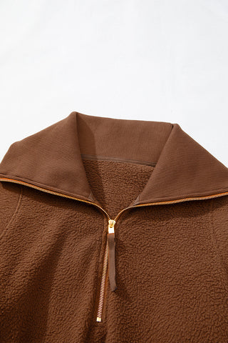 Audrey Half Zip Fleece Pullover in - 20% OFF photo