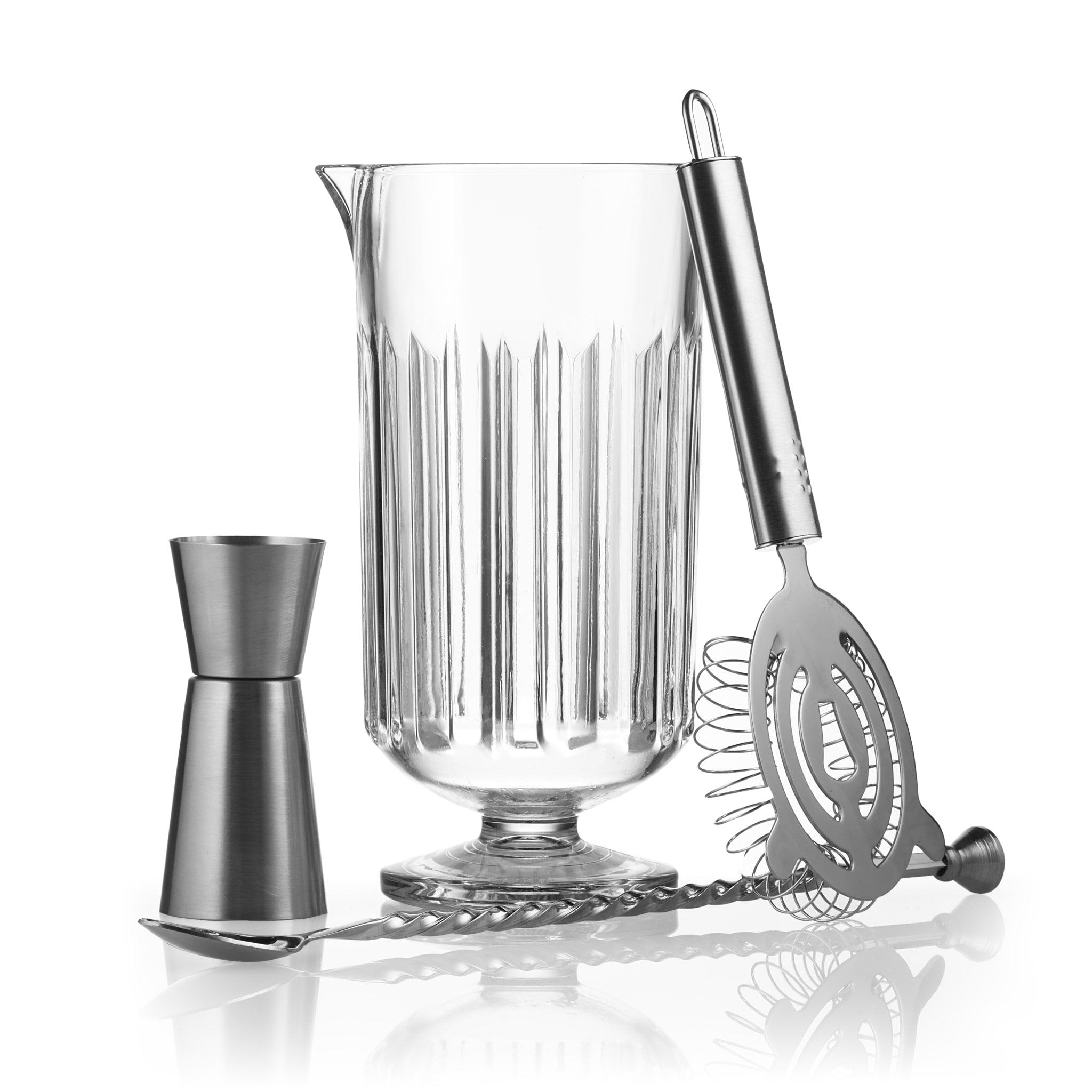 Libbey Classic Cocktail Flashback 4 Piece Bar Mixing Set in - Cocktails and Spirits photo