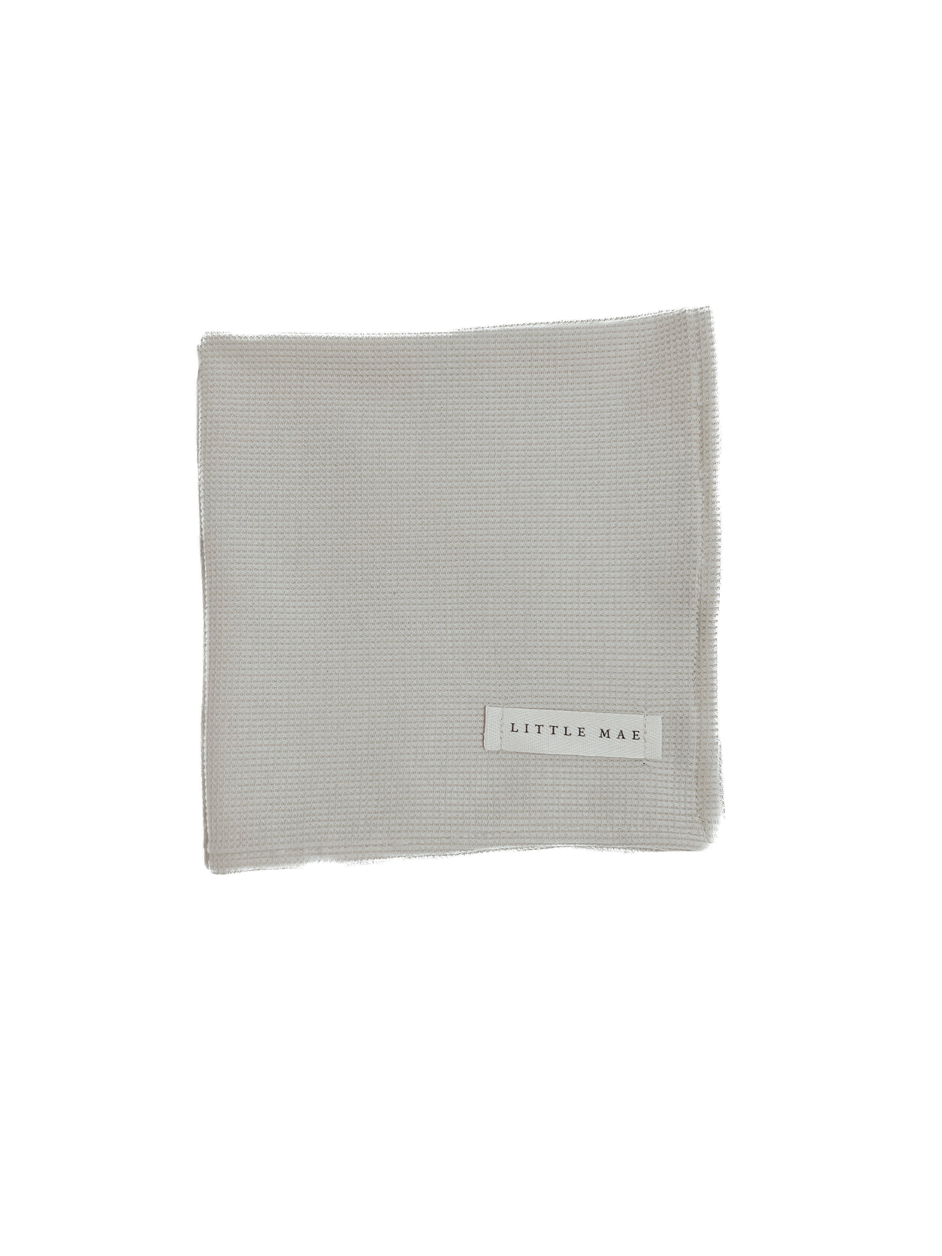 Coco Ivory Waffle Knit Blanket