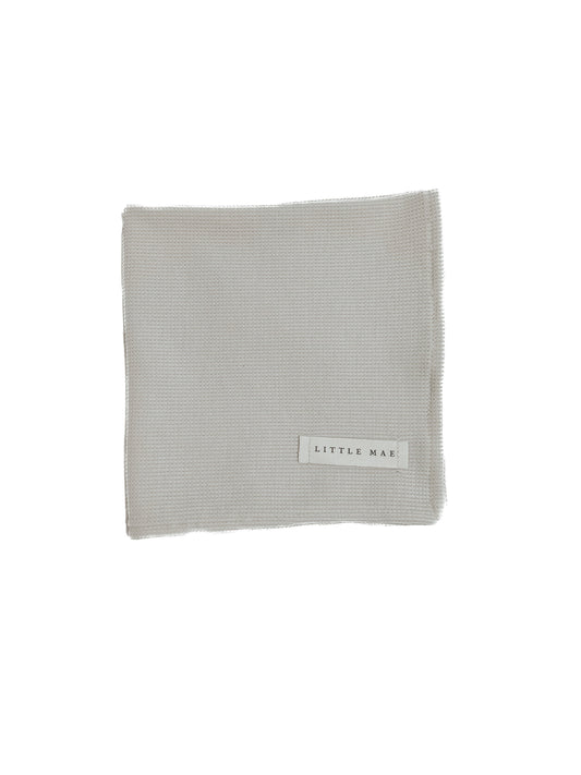 Coco Ivory Waffle Knit Blanket