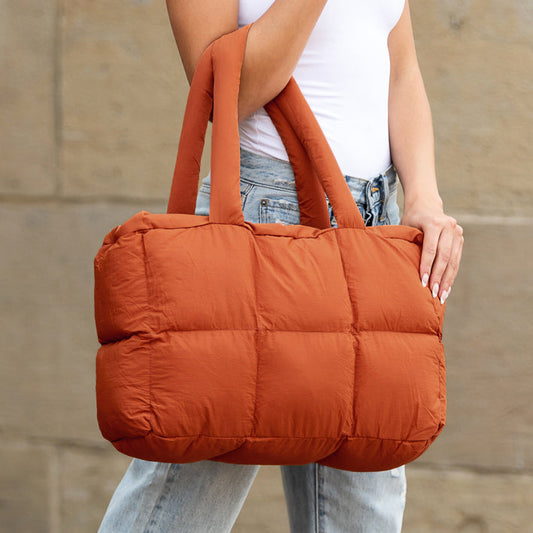 Daphne Puffer Tote in - photo