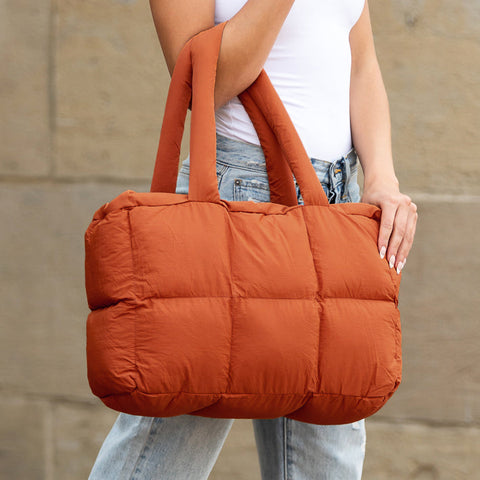 Daphne Puffer Tote in - photo