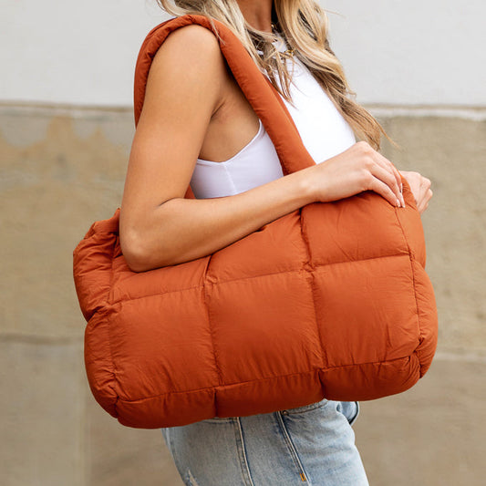 Daphne Puffer Tote in - photo