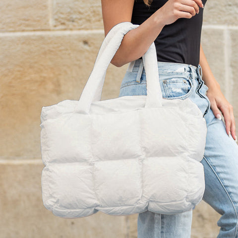 Daphne Puffer Tote in - photo