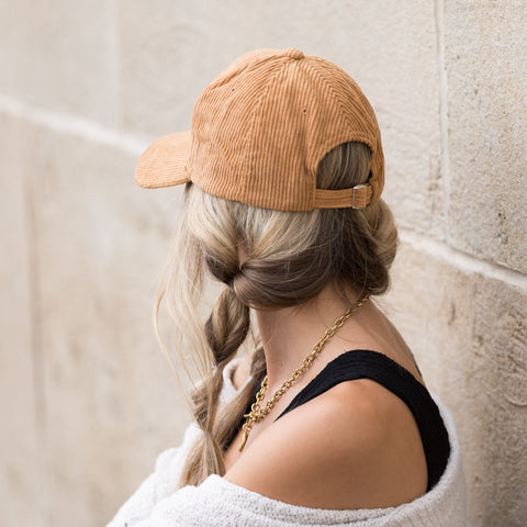 Corduroy Boyfriend Ball Cap in - Baseball Caps photo