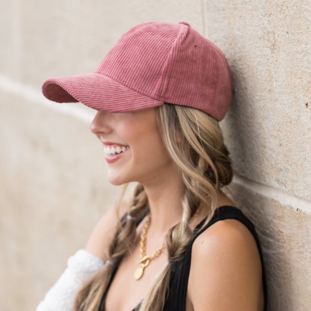 Corduroy Boyfriend Ball Cap in - Baseball Caps photo