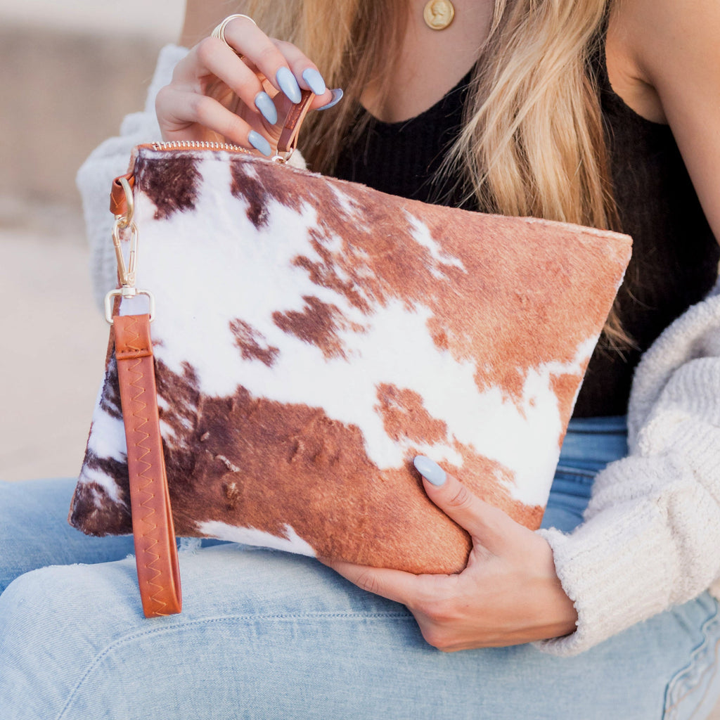 Western Fur Clutch in - photo
