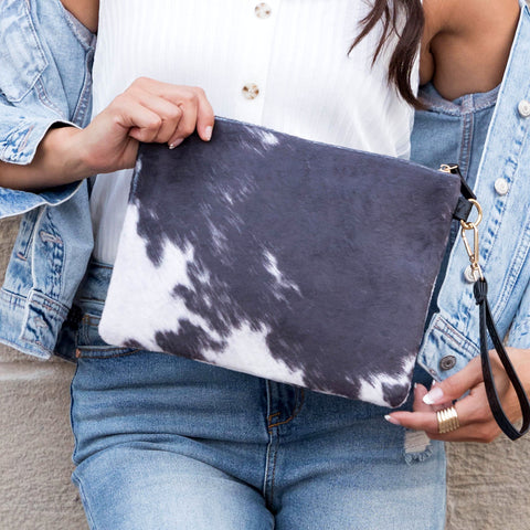 Western Fur Clutch in - photo
