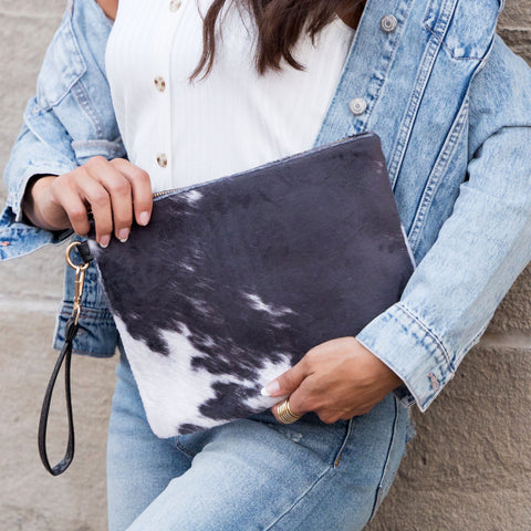 Western Fur Clutch in - photo
