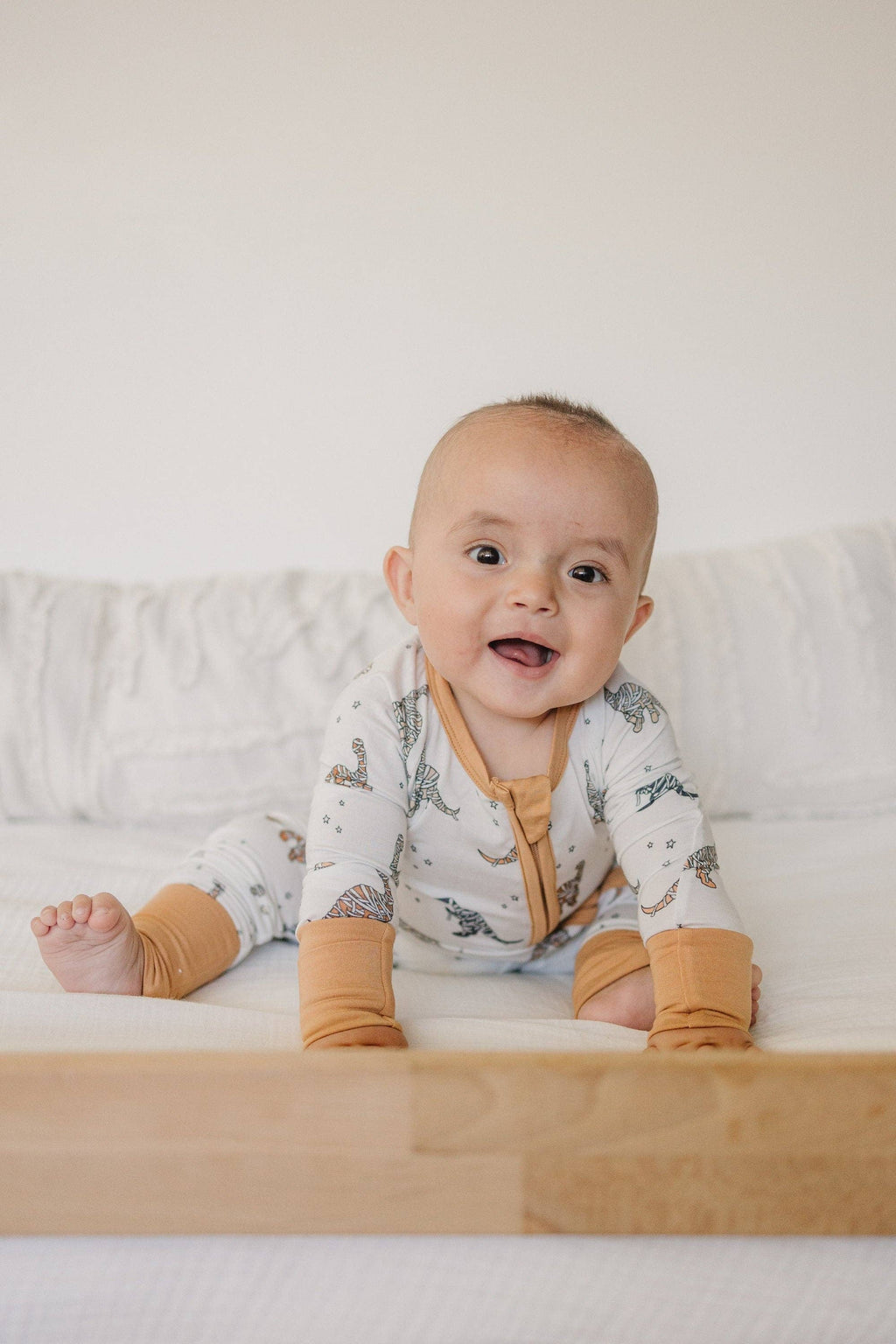 Mummy-Saurus Rex Bamboo Sleeper in - photo