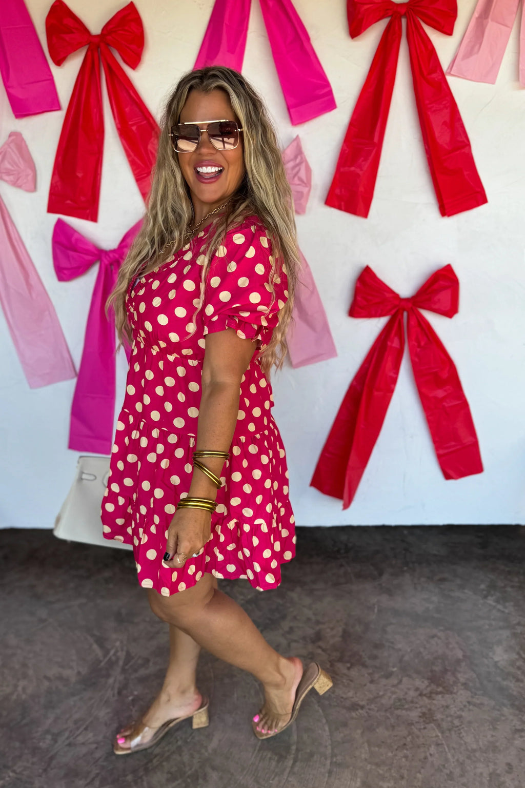 PREORDER: The Dotty Dress in - Womens photo