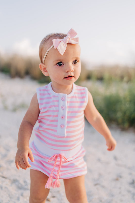 Candy Striped Romper in - Jumpsuits & Rompers photo