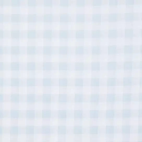 Light Blue Checkered Padded Baby Play Mat
