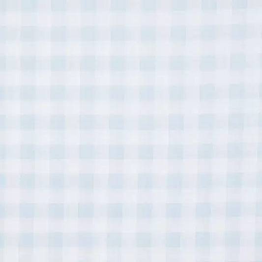 Light Blue Checkered Changing Pad Cover in - photo