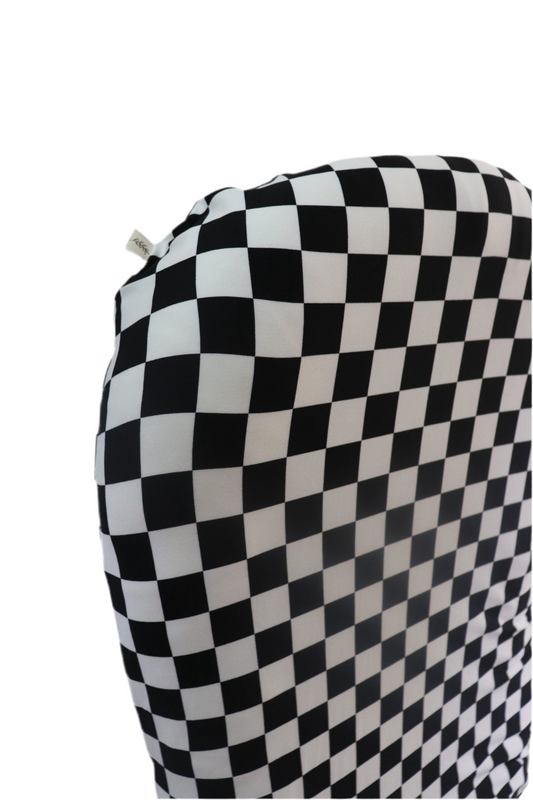 Race Checkered Baby Lounger Cover in - photo