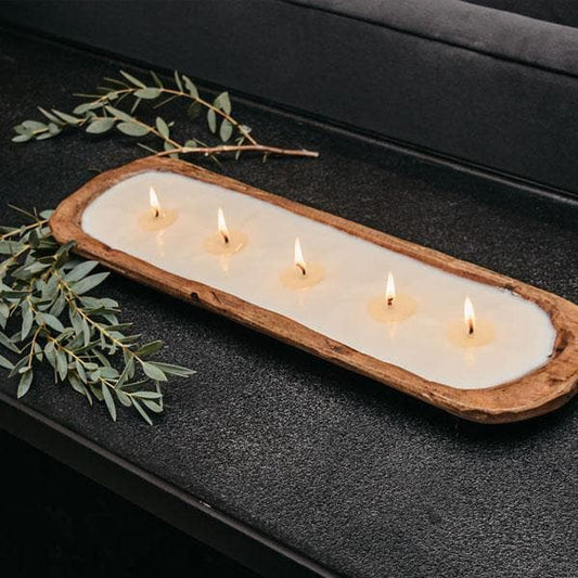 5-Wick Dough Bowl Soy Candle - Pomme Cider in - Soy Candles photo