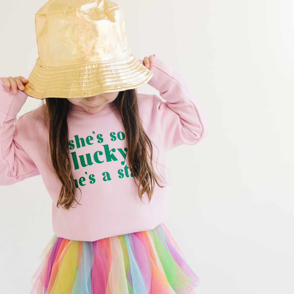 She's so Lucky She's a Star Sweatshirt in - photo