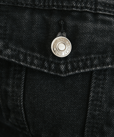 Black Denim Mama Jacket in - Clothing photo