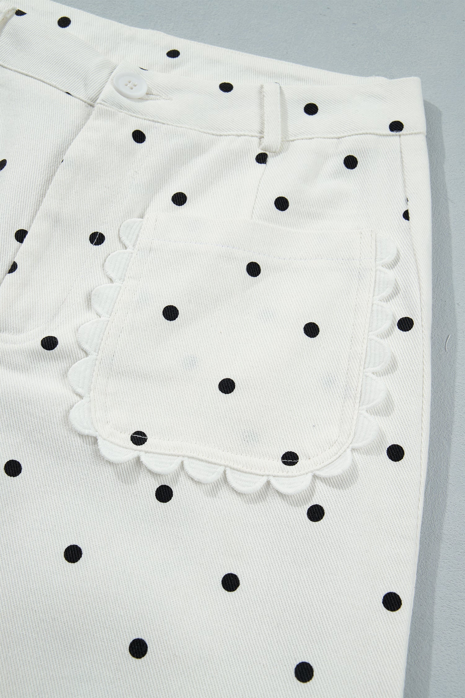 Whitley Patch Cotton Shift Pants in - Pants & Culotte photo