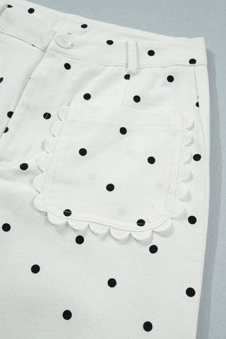 Whitley Patch Cotton Shift Pants in - Pants & Culotte photo
