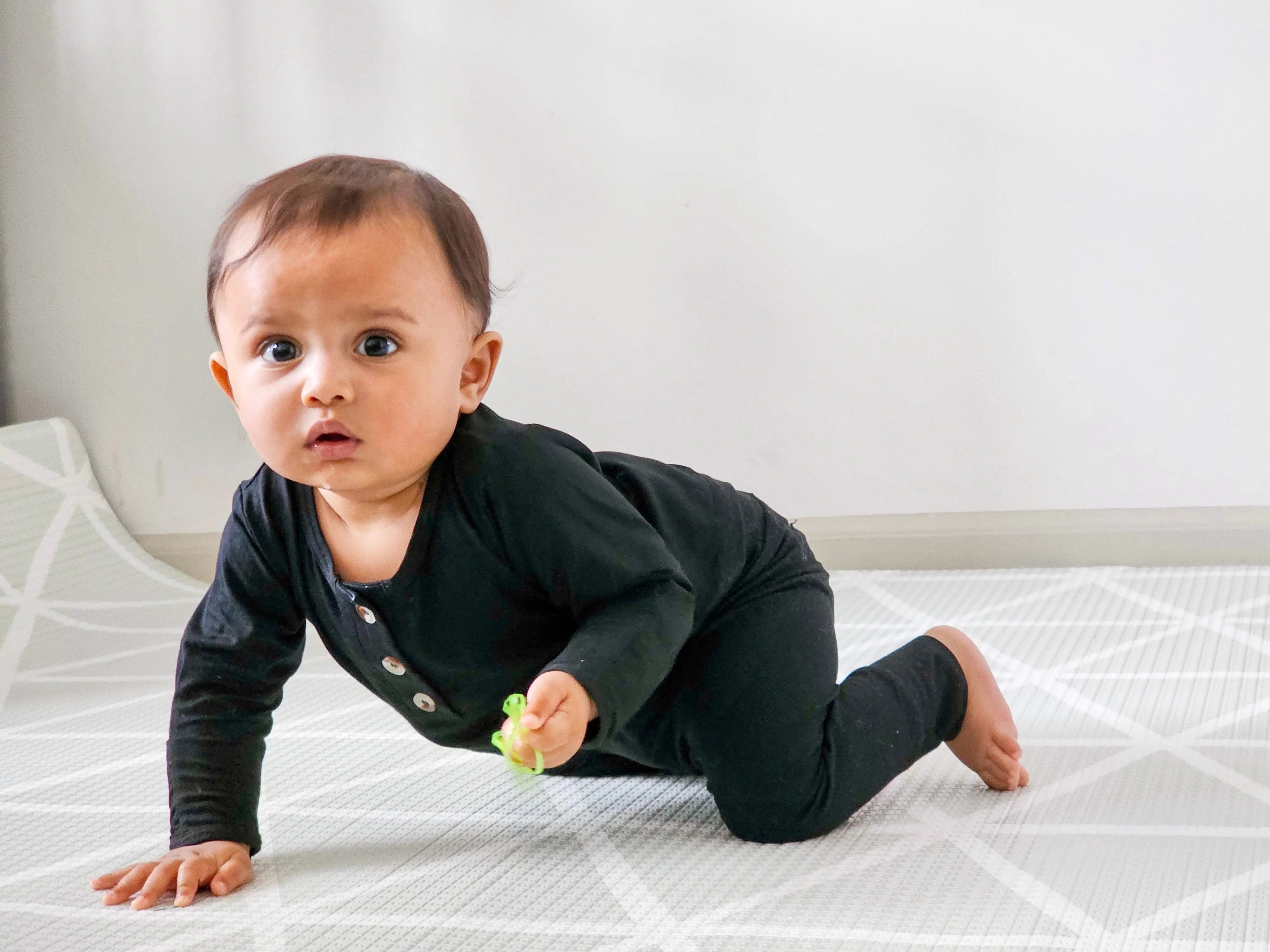Top and Bottom Outfit and Hat Set, Newborn Clothes, Baby Boy Outfit Sets - Black in - Onesies photo