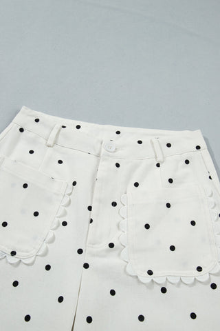 Whitley Patch Cotton Shift Pants in - Pants & Culotte photo