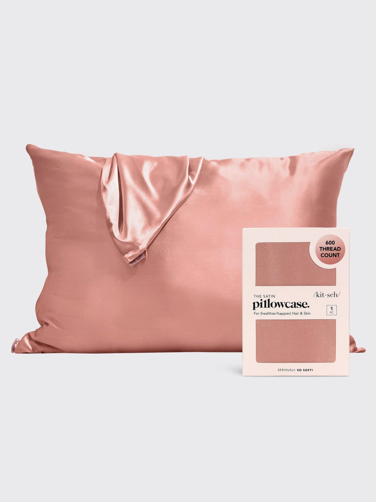 KITSCH Satin Pillowcase - Terracotta