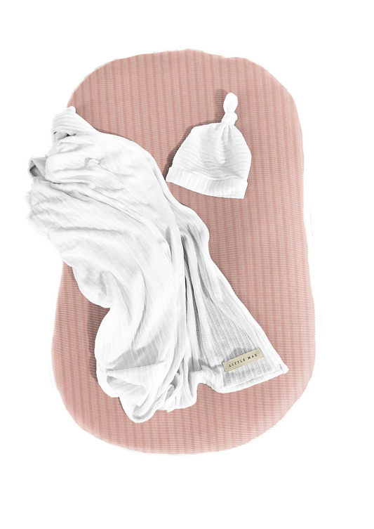 Peony Pink Baby Lounger Cover in - photo