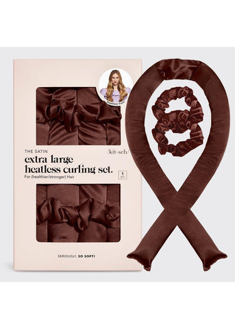 Kitsch XL Heatless Hair Curler - Chocolate