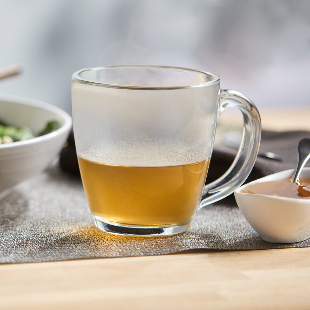 Libbey Tapered Glass Mugs, 15.5 ounce, Set of 8 in - Beverageware photo