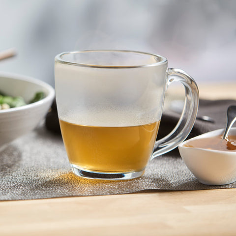 Libbey Tapered Glass Mugs, 15.5 ounce, Set of 8 in - Beverageware photo