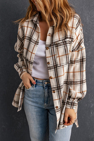 Emily Oversized Plaid Pattern Shacket