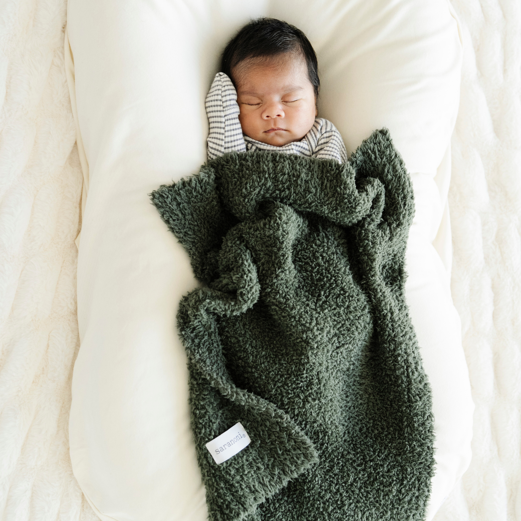BAMBONI® MINI BLANKETS in Juniper - photo