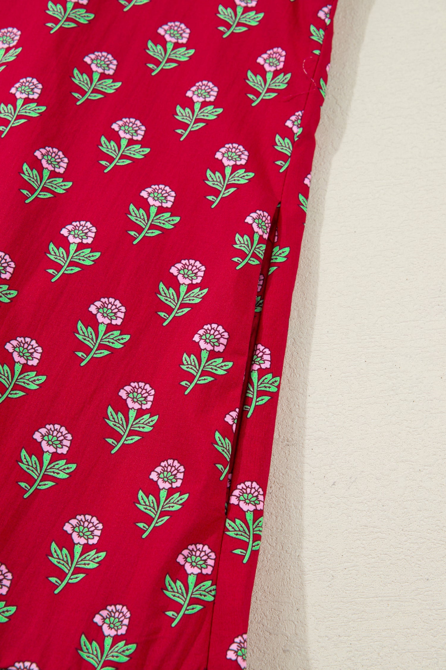 Amina Bubble Sleeve Mini Dress in - Floral Dresses photo