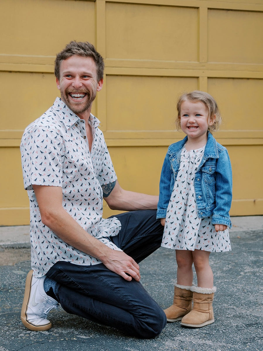 Men's Dino Buttondown Shirt in - photo