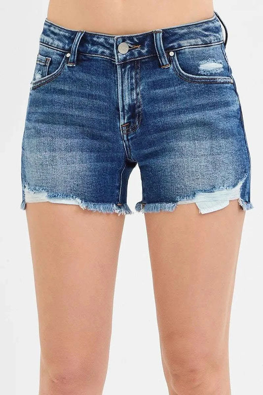 RISEN Low Rise Pikaboo Lining Shorts in DARK - photo