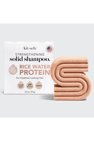 KITSCH Rice Water Shampoo Bar for Hair Growth