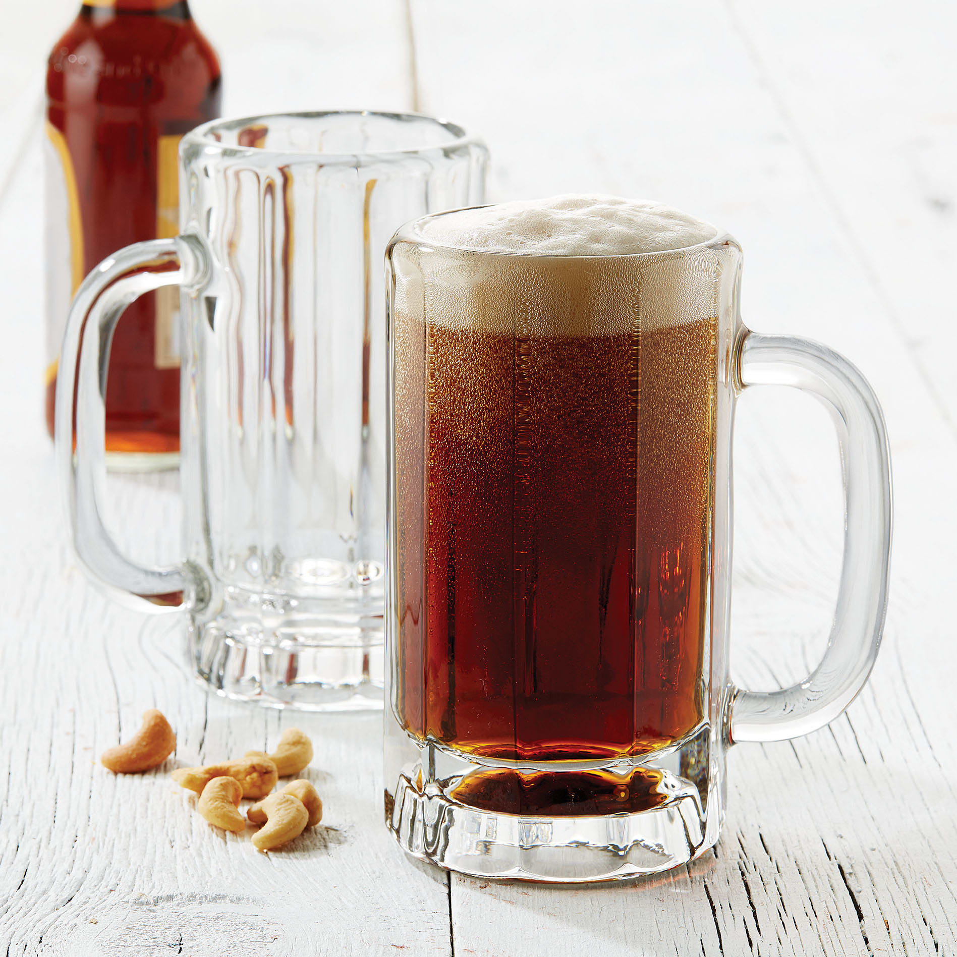 Libbey Heidelberg Glass Beer Mugs, 16 ounce, Set of 4 in - Beer photo