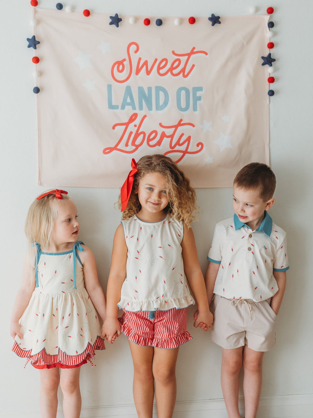 Dolly Set - Red, White, and Boom