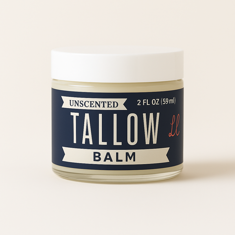 Unscented Tallow Balm | Natural Beef Tallow Vitamin E, Jojoba Moisturizer for Face & Body |Clean, Preservative-Free Skincare by Lady May in - Body Cream/Lotion photo