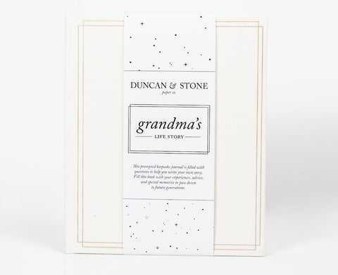 Duncan & Stone Paper Co. Life Story Journal: Mom