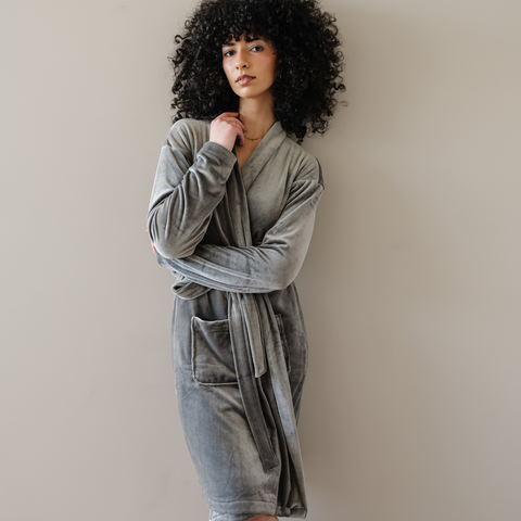 Saranoni Minky Stretch Luxe Robes in - photo