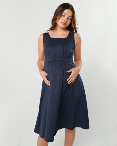 INTO THE BLUE Empire Maternity & Nursing Dress (Regular & Petite) in M Petite - Women's Maternity and Nursing Dress photo