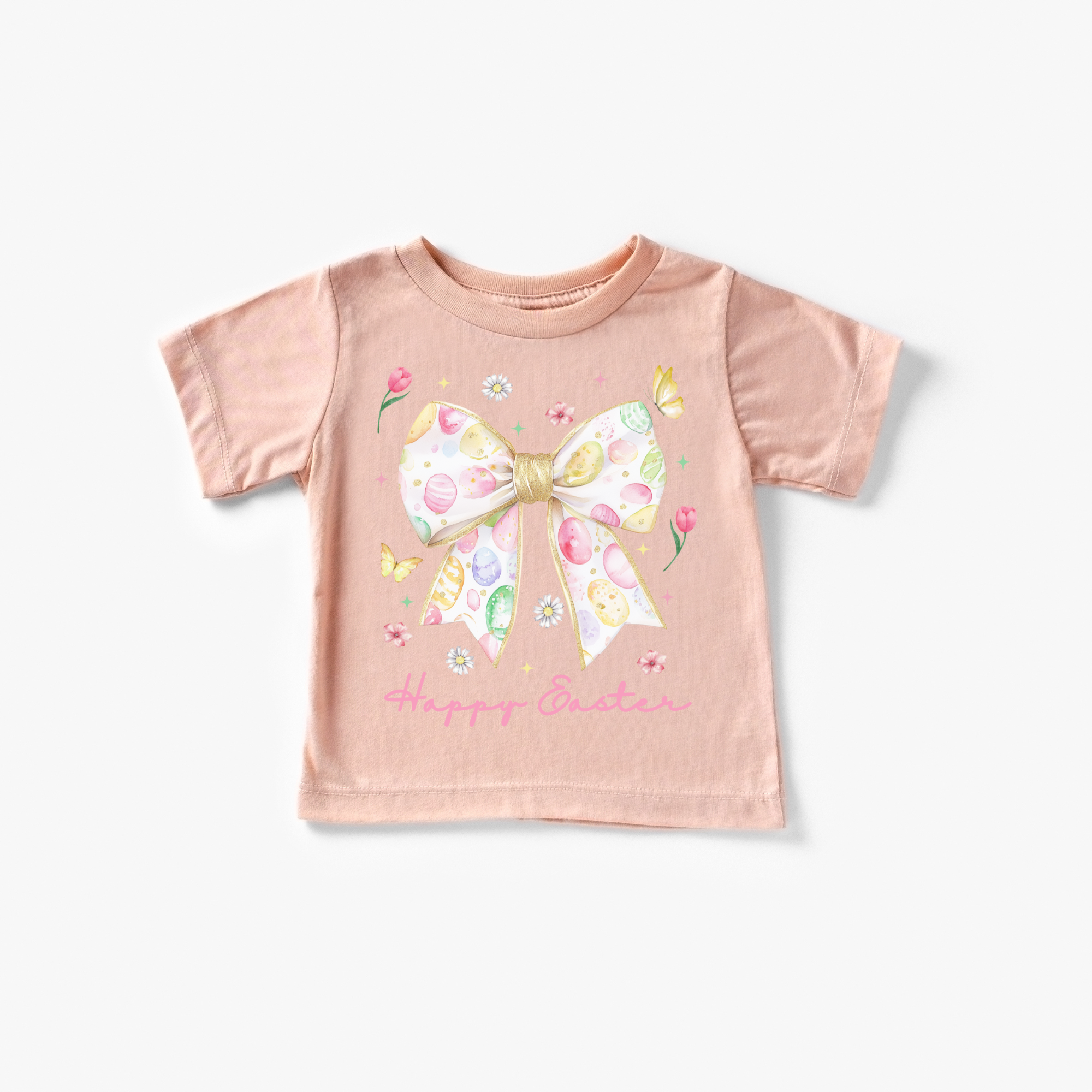 Happy Easter Coquette Bow in - photo