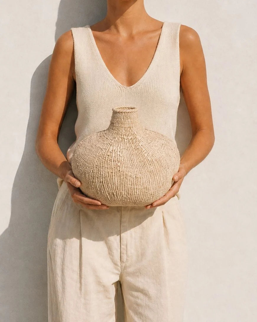 Garlic Tonga Sculptural Baskets | Zimbabwe
